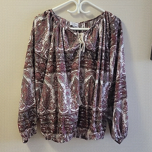 GURU Boho Print Blouse M